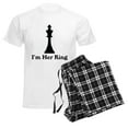 thumbnail image 6 of CafePress - I'm Her King Men's Light Pajamas - Men's Light Loose Fit Cotton Pajama Set, 6 of 7