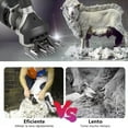 thumbnail image 4 of OhhGo Sheep Shears 1000W, Professional Electric Sheep Shears, Animal Grooming Clippers for Sheep Alpacas Goats, 6 Speed Livestock Haircut for Grooming Sheep Goats Large Dog Thick Coats, 4 of 12