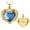Customize, variant on 2023 Latest Cremation Jewelry Angel Wing Heart Urn Pendant Necklaces for Women Crystal Birthstone Urns for Human Ashes Memorial Locket Keepsake Ashes Jewelry