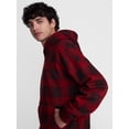 thumbnail image 4 of No Boundaries Holiday Boxy Fit Oversized Fleece Hoodie, Men's Sizes XS-4XLT, 4 of 5