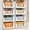 White, variant on 5-Pack Stackable Foldable Storage Baskets, Multifunctional Closet Organizer Drawers for Bathroom Kitchen Laundry Wardrobe, Space-Saving Clothes Storage, White