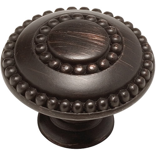 Liberty 13/8" Double Beaded Knob, Bronze
