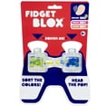 thumbnail image 1 of Juguete sensorial Goliath Fidget Blox con sonido, azul y amarillo., 1 of 5