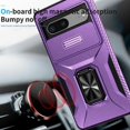 thumbnail image 4 of Funda para GANGXUN Google Pixel 7 - Soporte metálico, Función magnética, Morado, 4 of 5