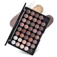 thumbnail image 5 of Paleta de sombras de ojos HUOGUO 40 colores Earth Mixed Matte/Shimme, 5 of 5