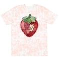 thumbnail image 3 of Inktastic Patchwork Strawberry Design T-Shirt, 3 of 5