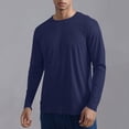 thumbnail image 7 of Men UPF 50+ Long Sleeve Rash Guard Breathable Fishing Shirt Quick Dry Lightweight for Swimming Running, 7 of 7