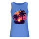 thumbnail image 5 of Camisetas de Tanque de los Hombres Tanque de los Hombres Incolor Gradiente de Impresión Cuello Redondo Correa Delgada Fuga Atrás Regular Casual Deportes Blusas de Tanque, 5 of 5