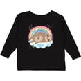 thumbnail image 3 of Inktastic Sloth Lover Cute Animal Girls Long Sleeve Toddler T-Shirt, 3 of 5