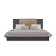 thumbnail image 2 of Cabecera Excelsior Nayea Ajustable Plata Oscuro y Miel para Cama Matrimonial, Queen y King, 2 of 7