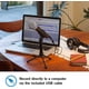 thumbnail image 4 of Samson Technologies Q2U Paquete de grabación y podcasting con micrófono dinámico USB/XLR (incluye clip para micrófono, soporte de escritorio, parabrisas y cables), plateado, 4 of 5