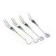 thumbnail image 3 of 10pcs Stainless Steel Fruit Fork Heart Shape Fruit Picks Party Supplies for Hotel KTV Bar, 3 of 3