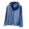 thumbnail image 3 of cllios Men's UPF 50+ Full Zip Up Sun Protection Hoodie Jacket Long Sleeve Lightweight UV Shirts for Men Hiking Fishing Outdoor Hooded Tops, 3 of 8