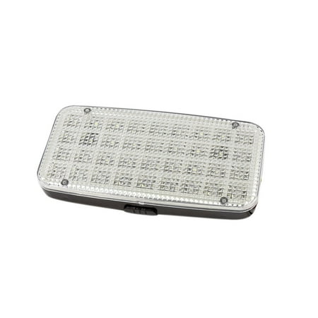 Plastic Roof Domes Unique Bargains Plastic Shell White Car Auto Dome Roof Ceiling Interior Light Lamp DC 12V ()