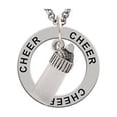 thumbnail image 2 of 3-D Clear Frosted Baby Bottle Cheer Affirmation Ring Necklace, 2 of 3