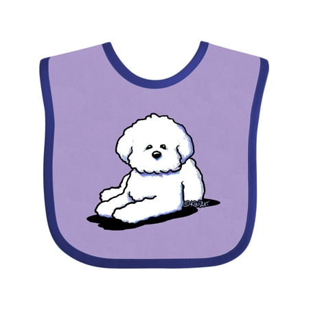 

Inktastic Bichon Frise Gift Baby Boy or Baby Girl Bib