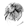 thumbnail image 1 of Qarigey Vintage Women Plume Fascinator Veil Headwear Iglesia Type3 NO3, 1 of 6