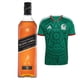 thumbnail image 1 of Whisky Johnnie Walker Blend Black Label 750 ml + Jersey Verde M, 1 of 3