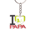 thumbnail image 1 of Playful Beagle Denies Poop Smelly Keychain Metal Keyring Holder Love PAPA Father, 1 of 3