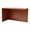 Cherry, variant on Boss Office Products Mahogany 42 inch Reversible Return