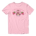 thumbnail image 2 of Strawberry Shortcake Retro Circle With Strawberries Design Men's T Shirt (Light Pink, S-XXXL), 2 of 4