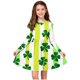 thumbnail image 5 of Vestidos de Manga Larga de las Niñas Tamaño 7-8 Elástico una Línea Twirly Patinador Cuello Redondo Casual, 5 of 6
