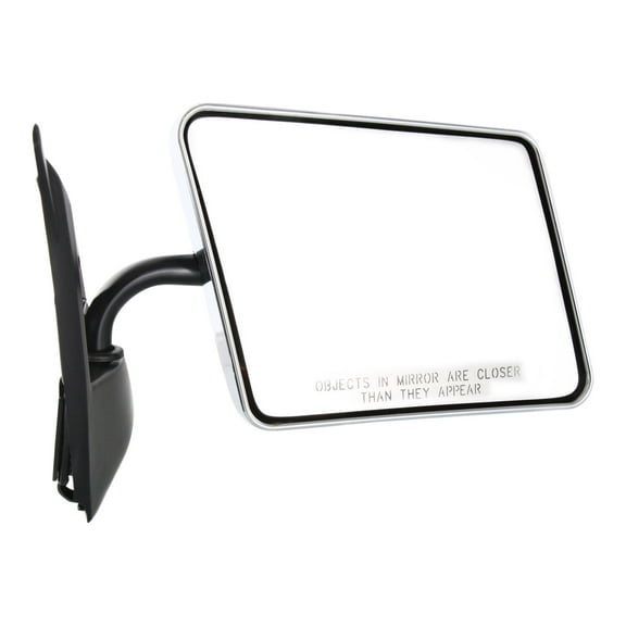 MIRROR Compatible For 1982-1993 Chevrolet S10 1991-1993 GMC Sonoma Right Passenger Chrome