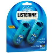 Listerine PocketMist Oral Care Cool Mint 0.52 oz (Pack of 2)