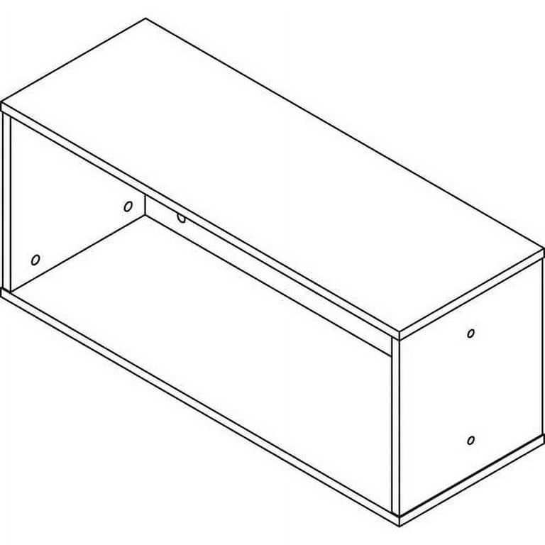 Lorell Panel System Open Storage Cabinet - 18.1 Lorell Panel System Open Storage Cabinet - 18.1
