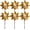 Gold, variant on Minzimin Sparkly Reflective Pinwheels with Stakes, Wind Spinners Outdoor Bird Scare Devices, Foil Pin Wheel Holographic Whirl Windmill for Yard Garden Decor Garden Wind Spinner 6 Packs