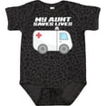 thumbnail image 3 of Inktastic My Aunt Saves Lives Ambulance Boys or Girls Baby Bodysuit, 3 of 5