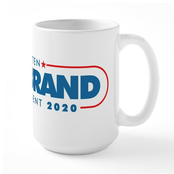 CafePress - Kirsten Gillibrand For Pr - 15 oz Ceramic Large White Novelty Mug