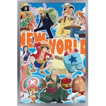 One Piece - New World Wall Poster, 22.375" x 34" Framed