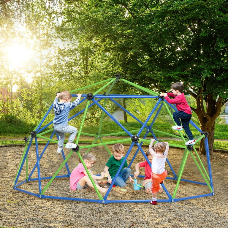 WOSTOO 10-Ft Dome Climber Jungle Gym for Kids, Ages 3-10 photo 5