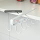 thumbnail image 4 of Estante de almacenamiento debajo del estante, porta tazas y vasos con 12 ganchos, organizador de pared para ollas, sartenes, cucharas y espátulas, solución de gabinete de cocina que ahorra, 4 of 6