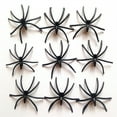 thumbnail image 2 of Arañas de algodón decorativas para Halloween - Incluye 30 arañas pequeñas para fiestas y decoración de jardín (60g), 2 of 6
