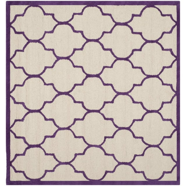 Safavieh Cambridge 6' Square Hand Tufted Wool Rug
