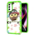thumbnail image 2 of For Apple iPhone 14 Pro (6.1") Fashion Pattern Design Shockproof Protection TPU Rubber Frame and Hard Back Slim Phone Case Cover by Xpression - Bad Owl, 2 of 6