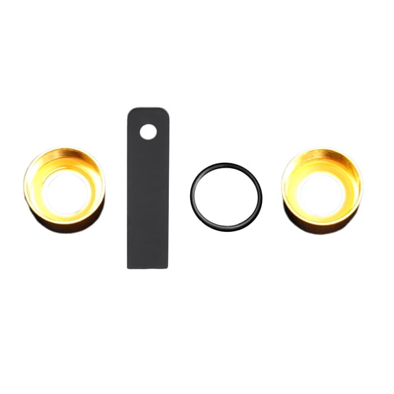 YAHHU 10mm Dual Window Lens Replacement for Alpha & Alpha MK2 Engravers – High‑Transparency, Low‑Loss, 2‑Piece Kit with Tool & Rubber Seal