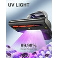 thumbnail image 3 of Jimmy Mattress Vacuum Cleaner, Anti-allergen Bed Vacuum Cleaner with UV-C Light & High Heating Tech, 14Kpa Suction 480W Powerful Handheld Vacuums for Dust & Pet Hair(JV35, Corded), 3 of 8