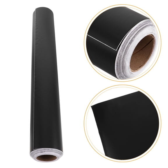 WRISTBIQUE Black Aquarium Background PVC Sticker Self Adhesive for Fish Tank Decor with Lifelike Colors