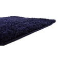 thumbnail image 4 of Rugs.com Lattice Shag Collection Rug – 10 Ft Runner Navy Blue Shag Rug Perfect For Hallways, Entryways, 4 of 6