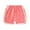Watermelon Red, variant on EnJoCho Little Girls Summer Pants Shorts Kids Toddler Girls Shorts Solid Elastic Waist Sports Shorts Summer Beach Outdoor Play Clothes Pants