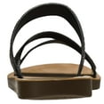 thumbnail image 6 of Alpine Swiss Womens Rhinestone Slide Sandals Dressy Summer Strappy Flat Shoes, 6 of 7