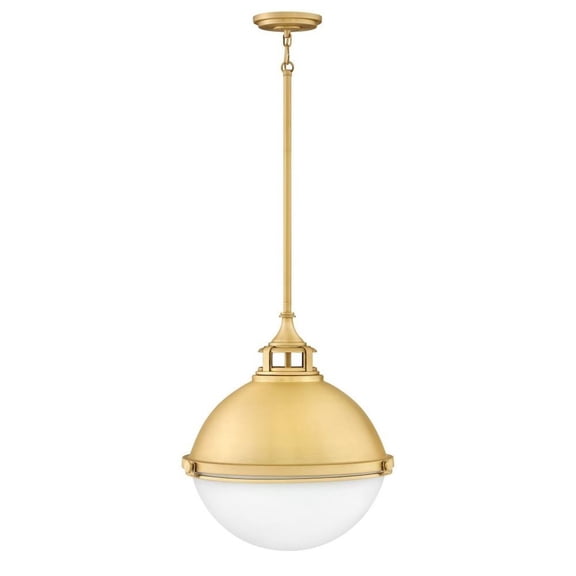 2 Light Medium Orb Chandelier in Traditional-Industrial Style 18 inches Wide By 19.75 inches High-Satin Brass Finish Bailey Street Home 81-Bel-3003708