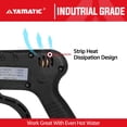 thumbnail image 6 of YAMATIC 5000 PSI High Pressure Washer Trigger Gun Pressure Spray Gun / 35 Mpa, 12 GPM, 3/8" FNPT Quick Connector& M22 Coupler Inlet, 1/4 NPT Outlet, 6 of 7