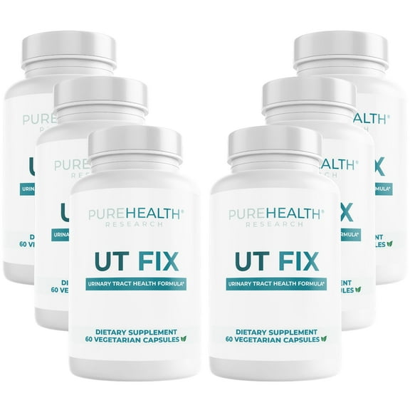 UT FIX D Mannose with Cranberry Supplement for Uti & Urinary Tract Health by PureHealth Research x6