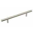 thumbnail image 2 of GlideRite 5 in. Center Solid Modern Cabinet Bar Pulls, Stainless Steel, Pack of 25, 2 of 5