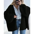 thumbnail image 5 of Cogild Women Oversized Open Front Knit Cardigans for Womens with Puff Sleeves for Comfortable Casual Wear Warmth Fall Winter Sweaters for Womens, 5 of 6