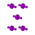 thumbnail image 1 of Guardoinrt High Durability Nitrous Pressure Gauge Adapter Simple And Effective Solution Gauge T Seal Purple 5Set, 1 of 6